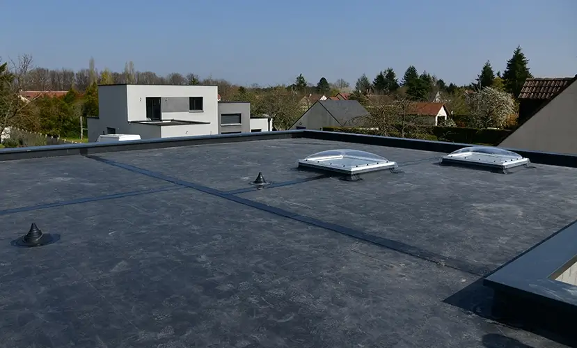 EPDM nieuwbouw plat dak - Zelfdakstore